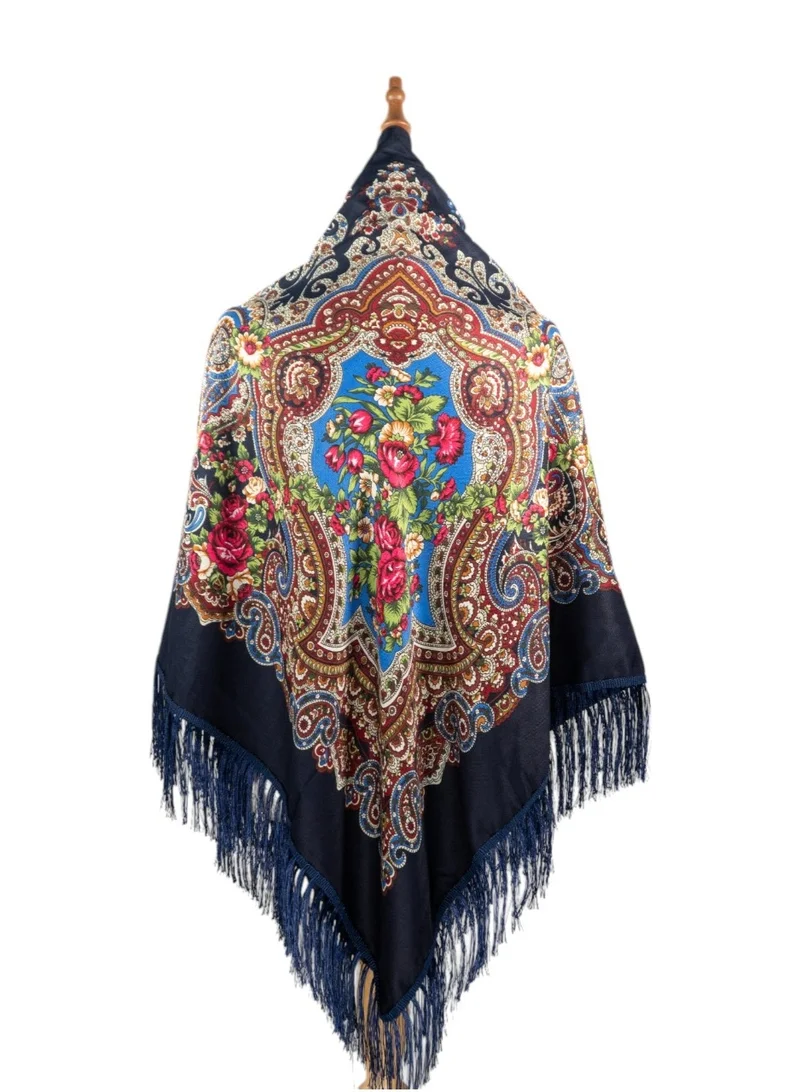 Bidani Empress Scarlet Bloom Shawl